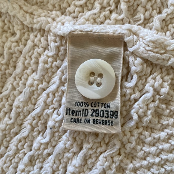 LL Bean Cotton Cardigan - Picture 5 of 6